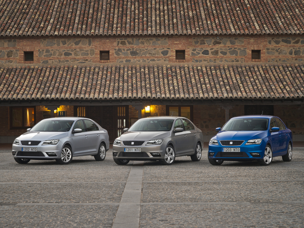 The new Toledo has a notchback rear The new Toledo has a notchback rear