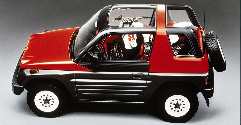The original RAV-FOUR was shown as a concept in 1989
