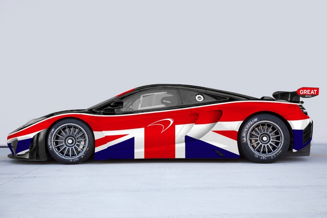 The Great MP4-12C GT3 will also race up the hill The Great MP4-12C GT3 will also race up the hill