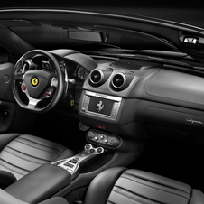 The interior is standard Ferrari luxury and can be ordered with bespoke luggage