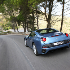 It is the first Ferrari with a folding metal roof