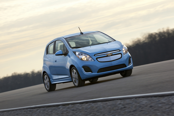 The Spark EV will go on sale later in the year The Spark EV will go on sale later in the year