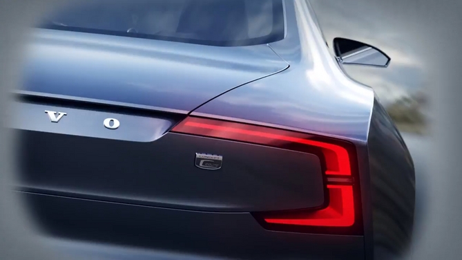 The rear has boomerang-shaped taillights