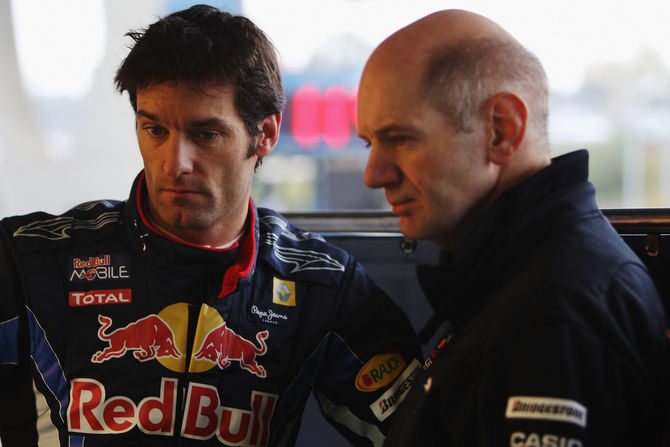 Webber believes that Newey is one of the major forces in the team that pushes it forward Webber believes that Newey is one of the major forces in the team that pushes it forward