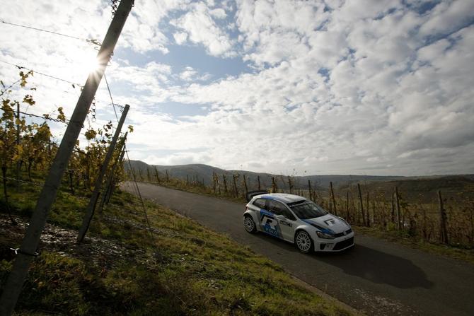 Volkswagen Testing Polo R WRC Car Volkswagen Testing Polo R WRC Car