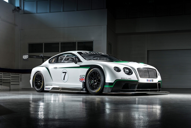 The Bentley will make its track debut in December at Yas Marina The Bentley will make its track debut in December at Yas Marina
