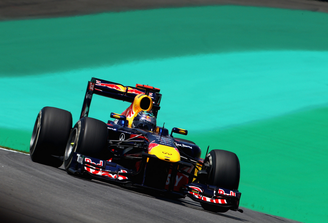 Vettel breaks record with pole in Brazil Vettel breaks record with pole in Brazil