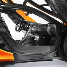 McLaren even shaved off the final layer of resin to reduce weight
