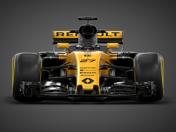 Rear wing of the RS17 has been re-shaped and at the front it also gets the same thumb-tip nose design Rear wing of the RS17 has been re-shaped and at the front it also gets the same thumb-tip nose design