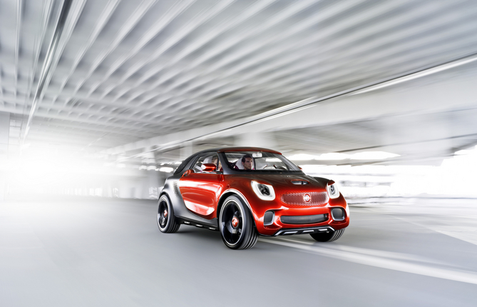 O próximo smart fortwo também vai crescer O próximo smart fortwo também vai crescer