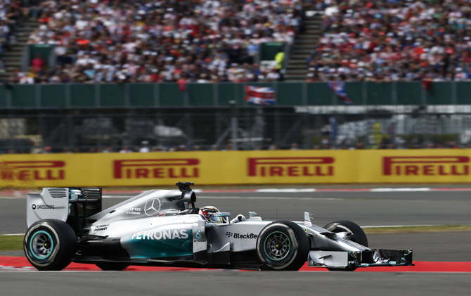 Hamilton had a simple race after Rosberg retired Hamilton had a simple race after Rosberg retired