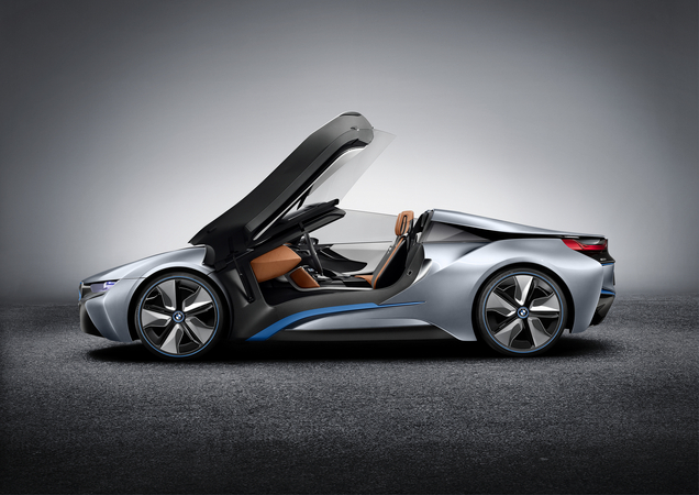 BMW Shows More Production-Ready i8 Concept Spyder BMW Shows More Production-Ready i8 Concept Spyder