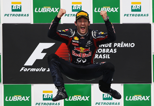 Webber wins last race of the year Webber wins last race of the year