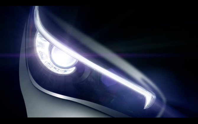 Este será o primeiro modelo a utilizar o novo esquema de nomes da Infiniti Este será o primeiro modelo a utilizar o novo esquema de nomes da Infiniti