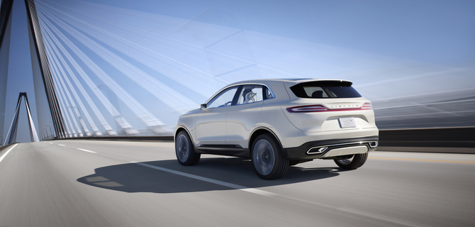 The final version of the MKC is virtually identical to the vehicle shown in Detroit The final version of the MKC is virtually identical to the vehicle shown in Detroit