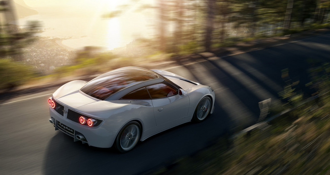The B6 concept used a Volkswagen V6 The B6 concept used a Volkswagen V6