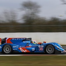 Alpine had the second and third fastest cars in the LMP2 class