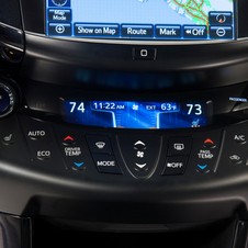 Dual-zone climate control is standard on the EV Dual-zone climate control is standard on the EV