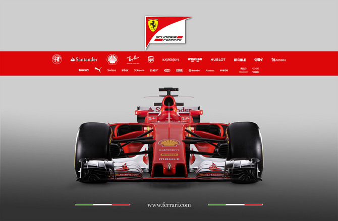 The name SF70H was chosen to honour the 70th anniversary of Ferrari The name SF70H was chosen to honour the 70th anniversary of Ferrari
