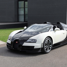 La Grand Sport Vitesse est dotée d'un moteur W16 de 8 litres