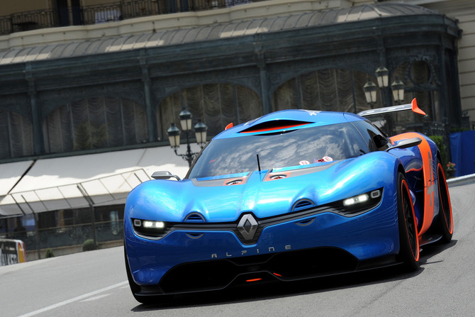 The Alpine A110-50 concept was shown early in the summer and was well received The Alpine A110-50 concept was shown early in the summer and was well received