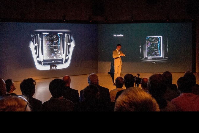 The interior will have a portrait-shaped infotainment system like the Concept C The interior will have a portrait-shaped infotainment system like the Concept C