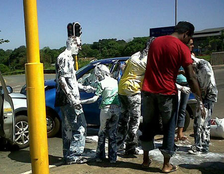 Funniest accident scene ever! Funniest accident scene ever!