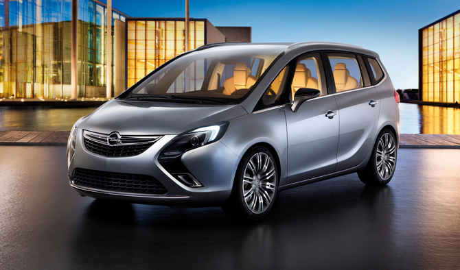 Opel Zafira Tourer Concept Opel Zafira Tourer Concept