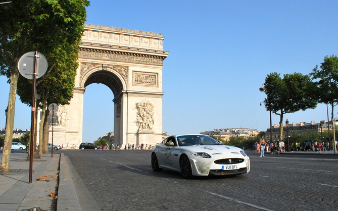 The car will drive around Monaco and the Nürburgring The car will drive around Monaco and the Nürburgring