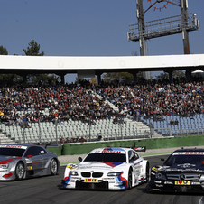 Audi Demos A5 DTM at Final DTM Race