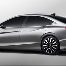 From the side, you can see the Accord DNA From the side, you can see the Accord DNA