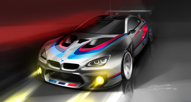 The new BMW M6 GT3 will hit the circuits in 2016 The new BMW M6 GT3 will hit the circuits in 2016