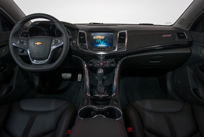 Chevrolet's MyLink infotainment system is also standard Chevrolet's MyLink infotainment system is also standard