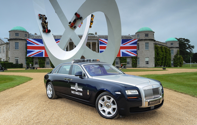 The other Rolls-Royce is meant for VIPs and the press The other Rolls-Royce is meant for VIPs and the press
