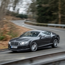 Bentley GT Speed Coupé reaches a top speed of 331km/h