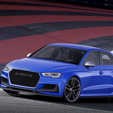 The A3 clubsport quattro is powered by a highly modified version of the direct injection petrol 2.5-liter engine