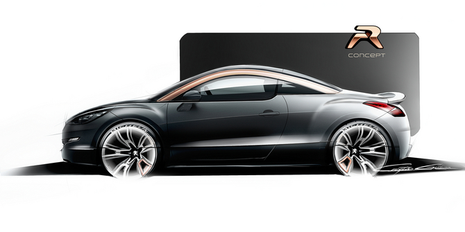 Peugeot RCZ R Concept Peugeot RCZ R Concept