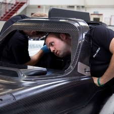 GT Academy winner Lucas Ordonez is the car's test driver