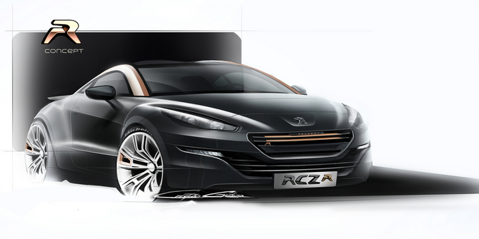 Peugeot RCZ R Concept Peugeot RCZ R Concept
