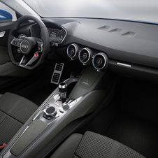 The interior design is taken from the new TT