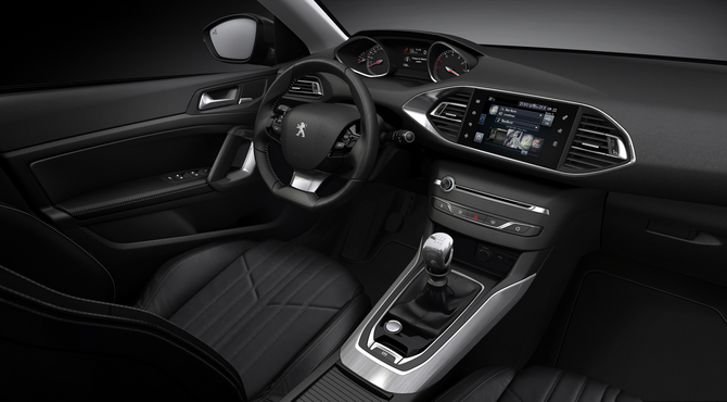 Peugeot is focusing on a driver-oriented instrument layout Peugeot is focusing on a driver-oriented instrument layout