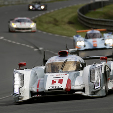 Audi holds the top three spots. Toyota could fight for a podium though Audi holds the top three spots. Toyota could fight for a podium though