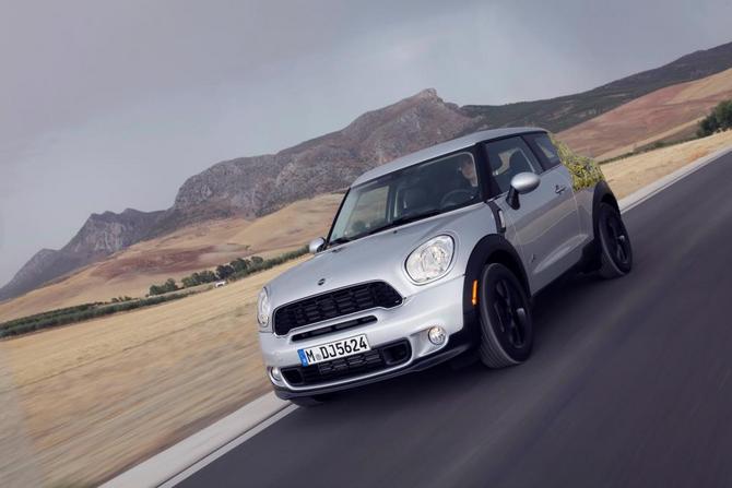 O Paceman é a versão de duas portas do Countryman O Paceman é a versão de duas portas do Countryman