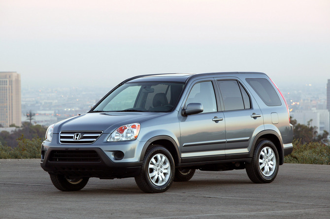 Os CR-V afetados são as versões de 2002 a 2006 Os CR-V afetados são as versões de 2002 a 2006
