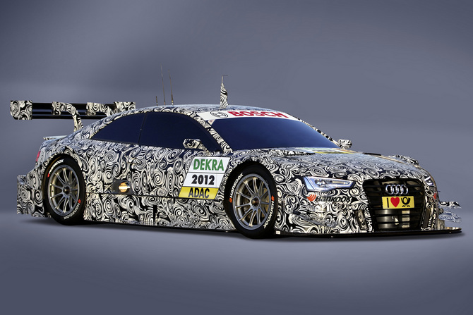Audi A5 DTM Shows Its Racy Body Audi A5 DTM Shows Its Racy Body