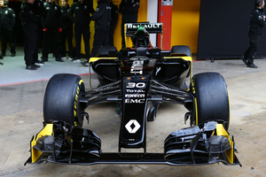 Behind the wheel of the RS16 will be rookie Jolyon Palmer and Kevin Magnussen