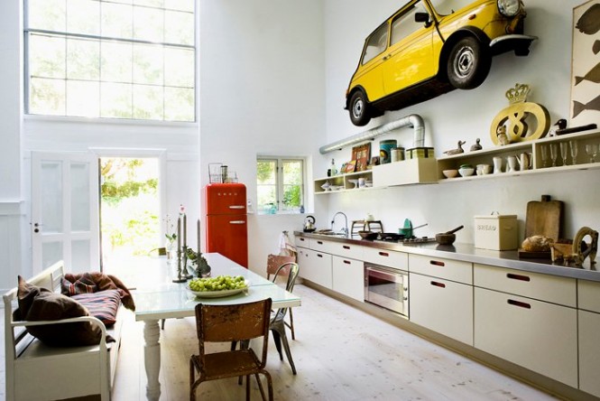 Cars Parked Inside Homes: Pretty or Pretty Weird? Cars Parked Inside Homes: Pretty or Pretty Weird?