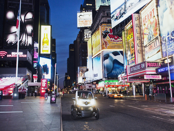 Twizy fait escale à New-York city ! Twizy fait escale à New-York city !