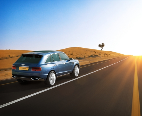 A Bentley afirma que este será o SUV mais potente do mundo A Bentley afirma que este será o SUV mais potente do mundo