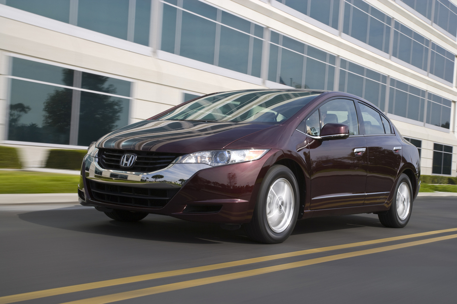 The Honda FCX Clarity is the only fuel cell vehicle available for sale in the US right now